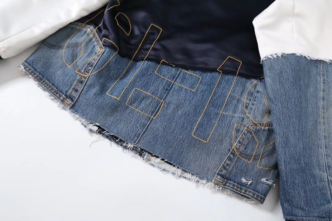 Greg Lauren Baseball Jacket