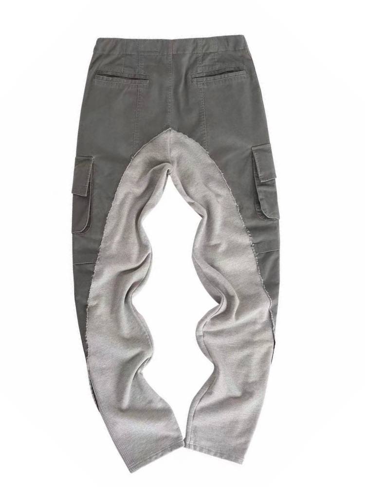 GREG LAUREN Grey Cargo Pants