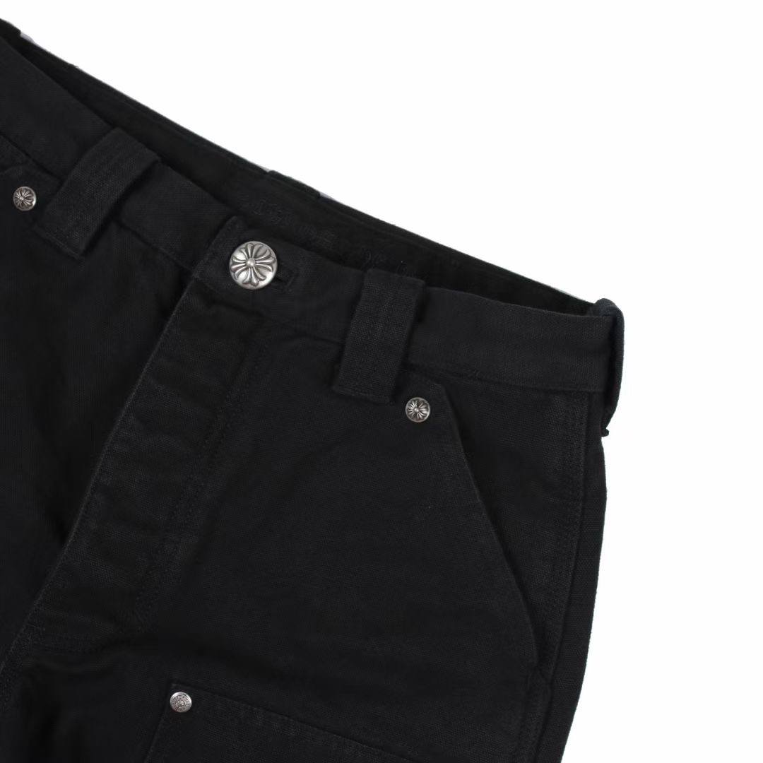 CHROME HEARTS Black Denim Jeans