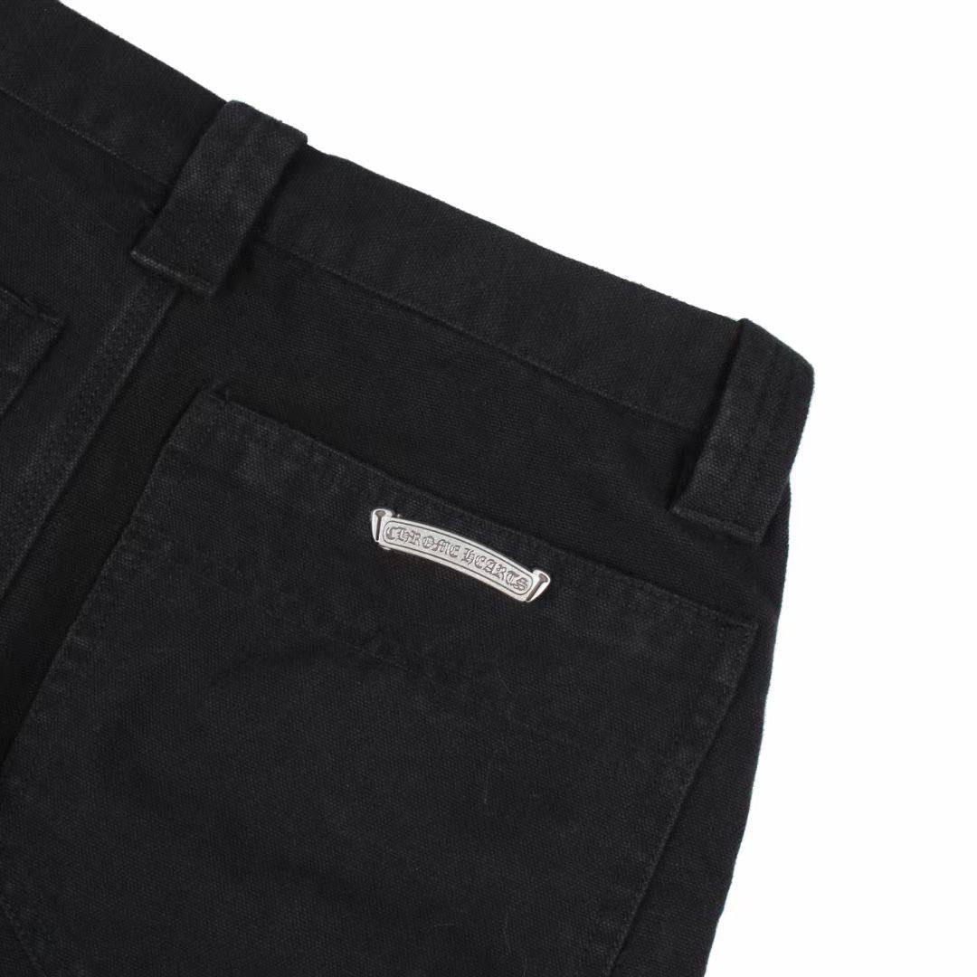 CHROME HEARTS Black Denim Jeans