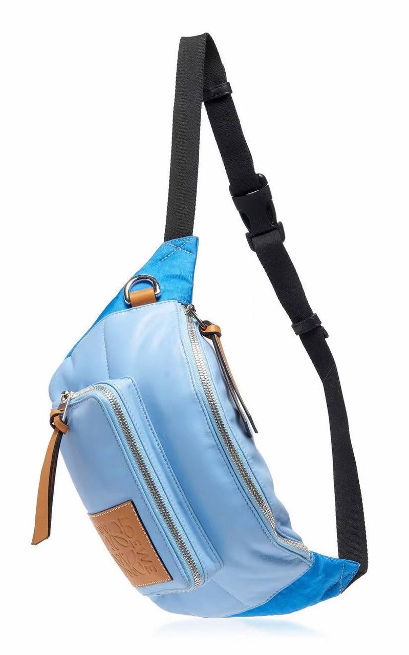 LOEWE Blue Puffy Bum Bag