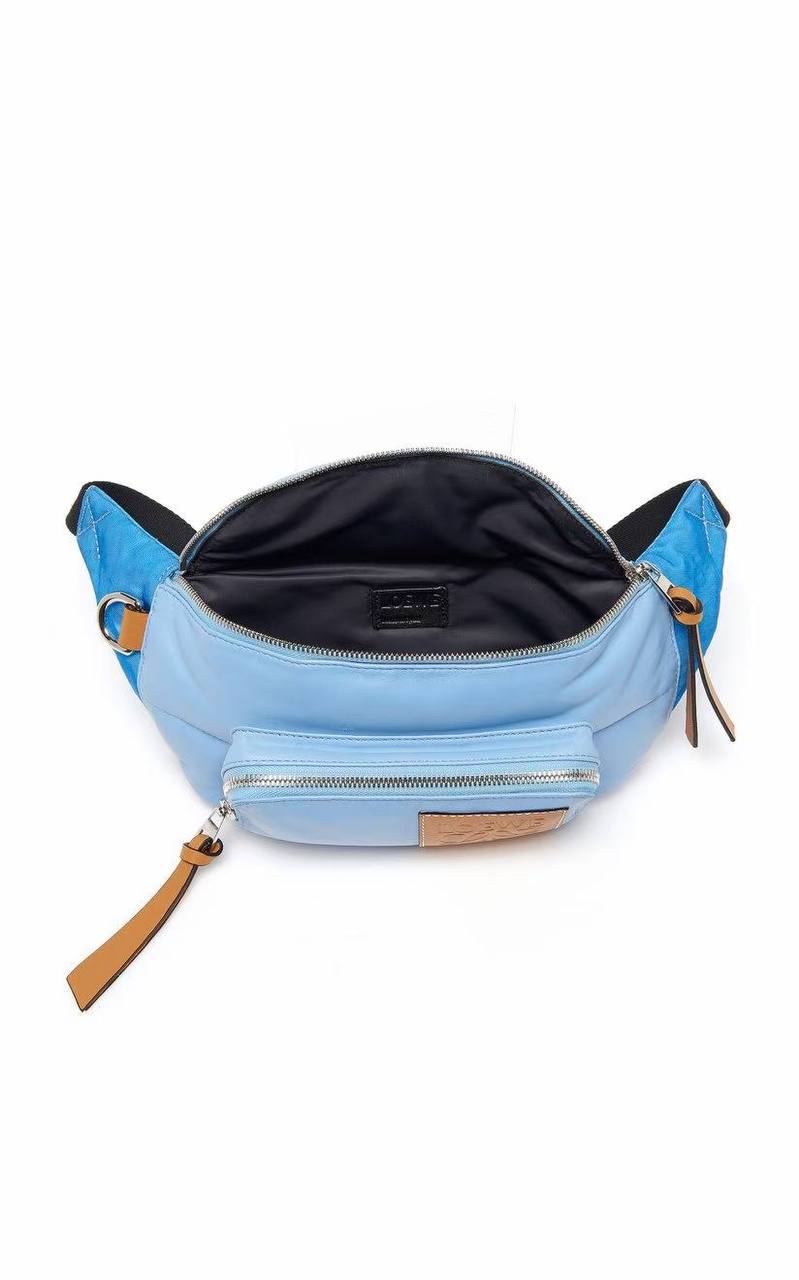 LOEWE Blue Puffy Bum Bag