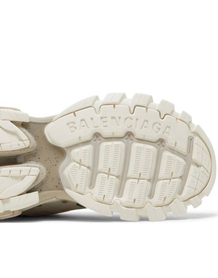 BALENCIAGA Track Sneakers Recycled Sole In Beige