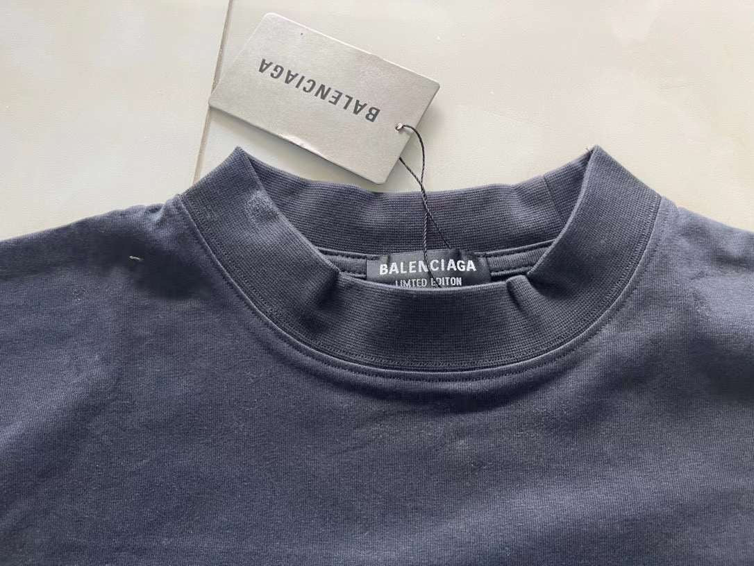 BALENCIAGA  Clown Print Cotton T-shirt