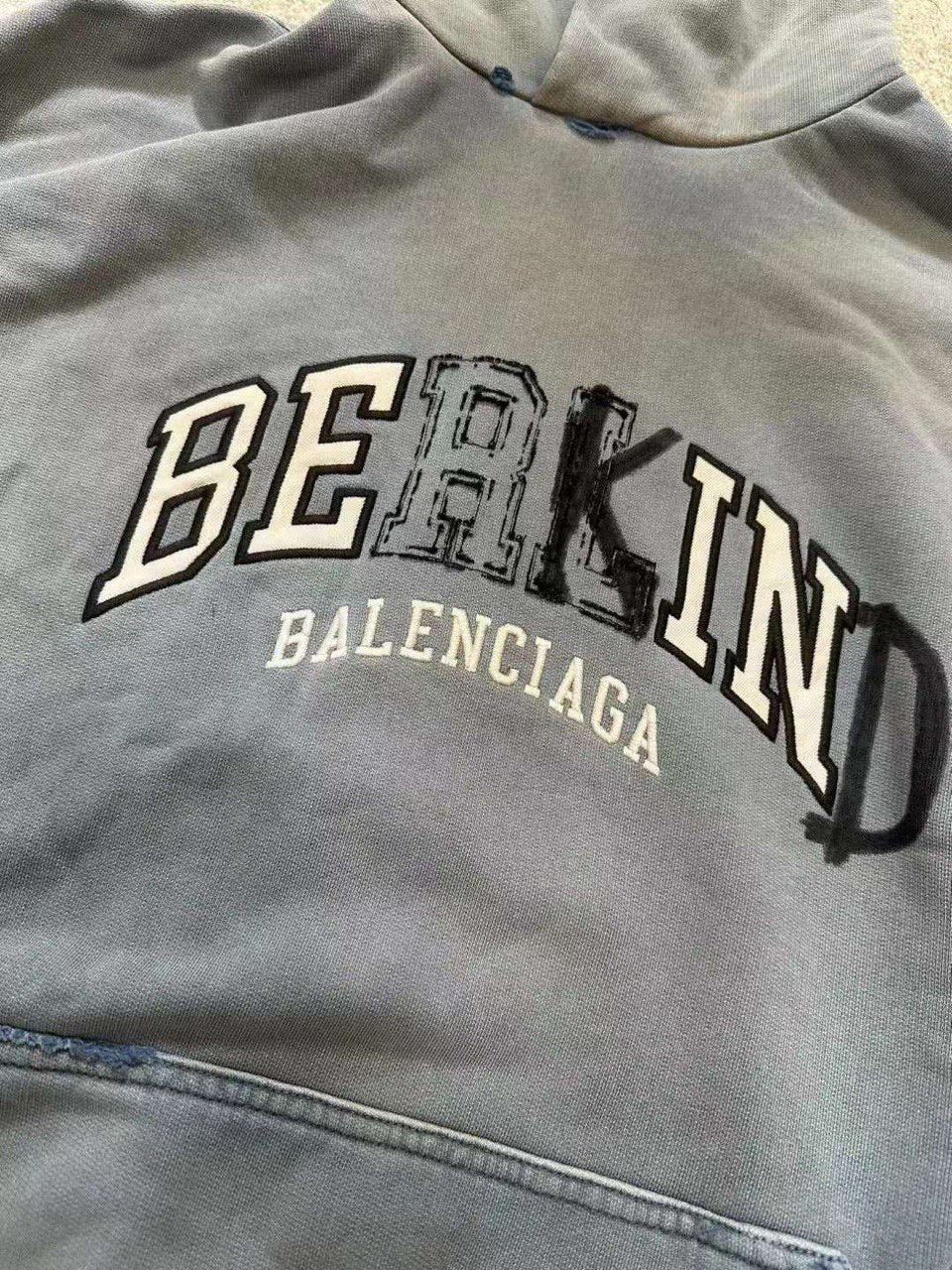BALENCIAGA  “Be Kind” Hoodie