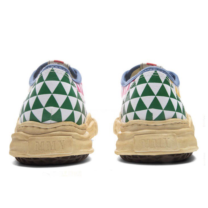 MAISON MIHARA YASUHIRO Baker Geometric-Print Sneakers