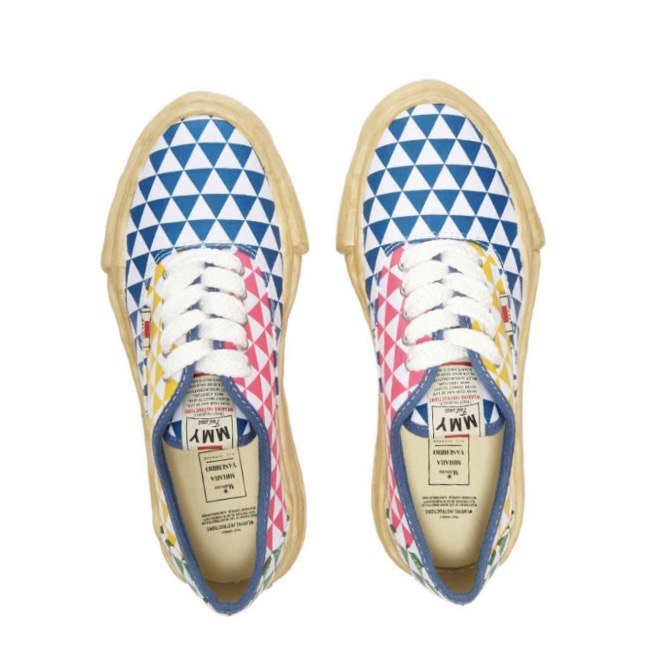 MAISON MIHARA YASUHIRO Baker Geometric-Print Sneakers