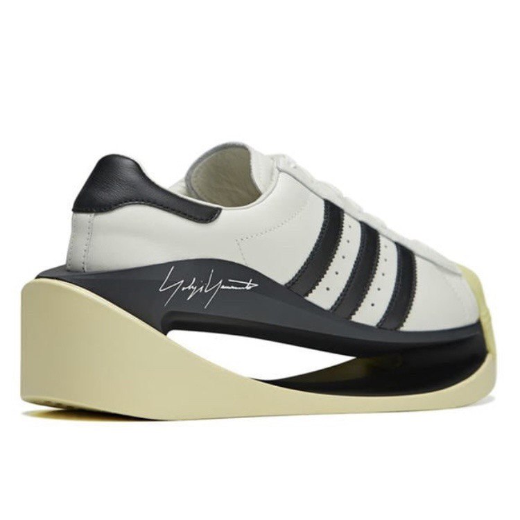 Y-3 Gendo Superstar 'White Easy Yellow'
