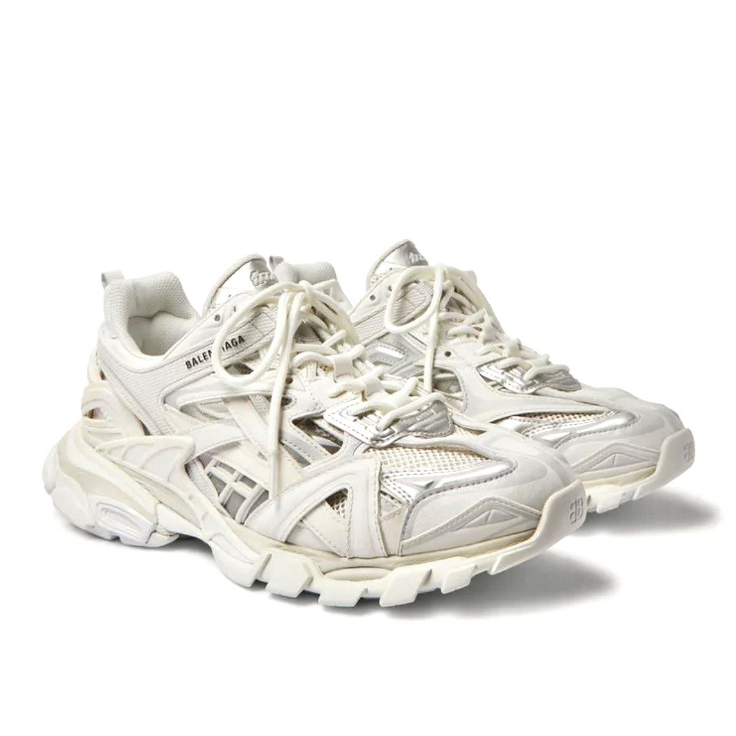 BALENCIAGA Off-White Track.2 Open Sneakers
