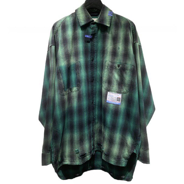 MAISON MIHARA YASUHIRO Vintage-Like Check Shirt