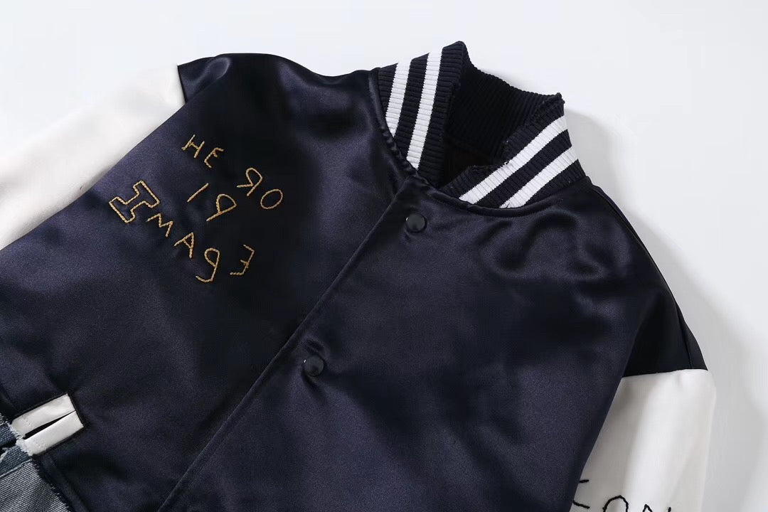 Greg Lauren Baseball Jacket