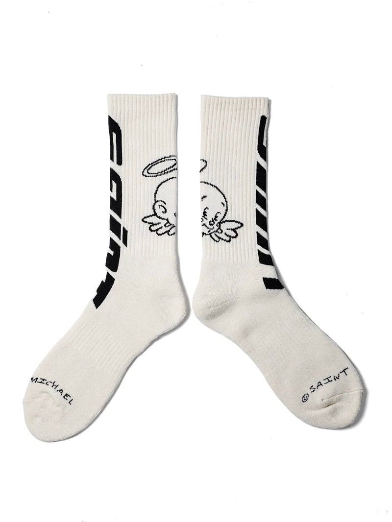 Saint Michael Ribbed Cotton-blend Socks