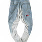 GREG LAUREN Denim Cargo Pants