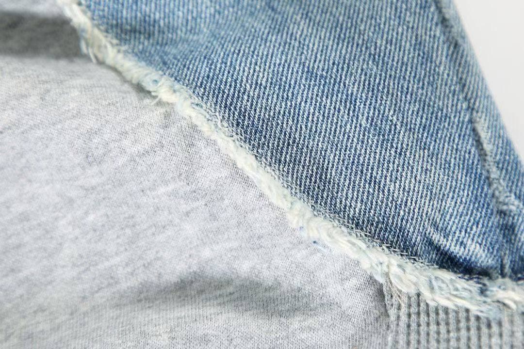 GREG LAUREN Denim Cargo Pants