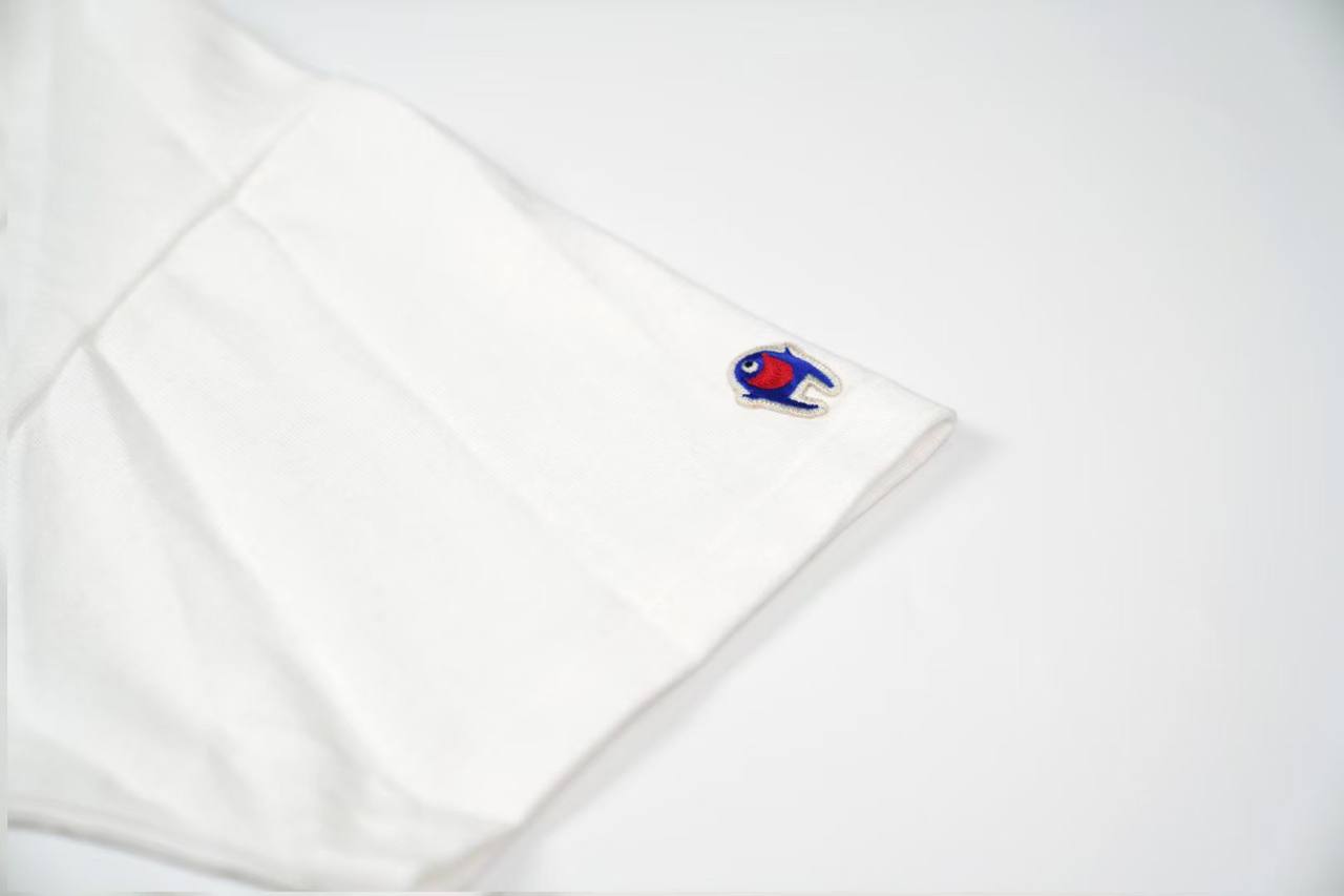 READYMADE White Collapse Face T-Shirt