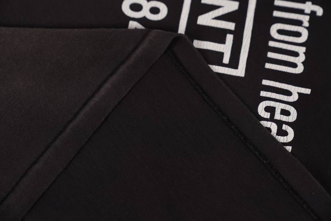 SAINT MICHAEL "Go To Hell"  Black T-Shirt