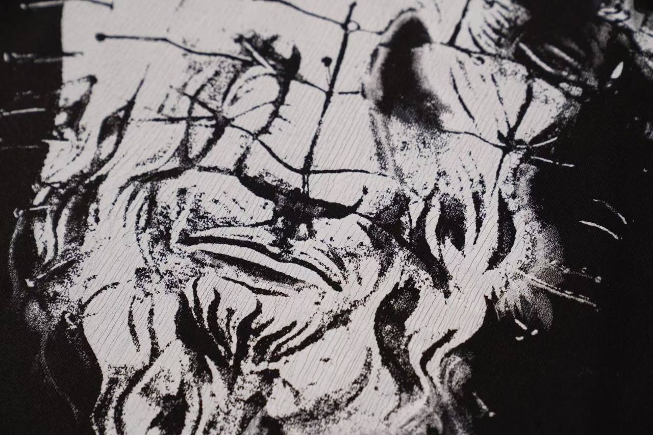 SAINT MICHAEL "Go To Hell"  Black T-Shirt