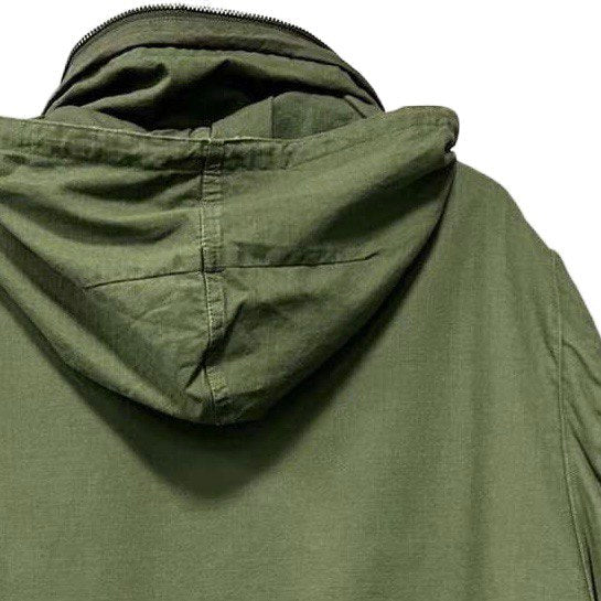 BALENCIAGA Superoversized Cotton Ripstop Military Parka