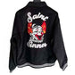 SAINT MICHAEL Black Sinner's Circus Embroidered Bomber Jacket