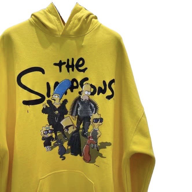 BALENCIAGA The Simpsons cotton hoodie