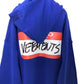 VETEMENTS Logo-Print Blue Oversized Hoodie