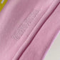VETEMENTS Logo Print Pink Sweatshirt