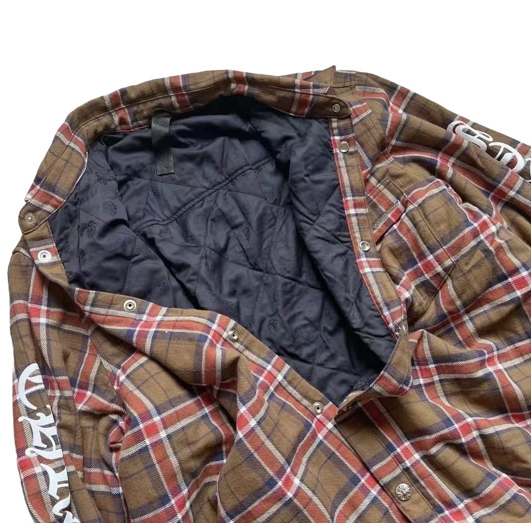 CHROME HEARTS Plaid Shirt