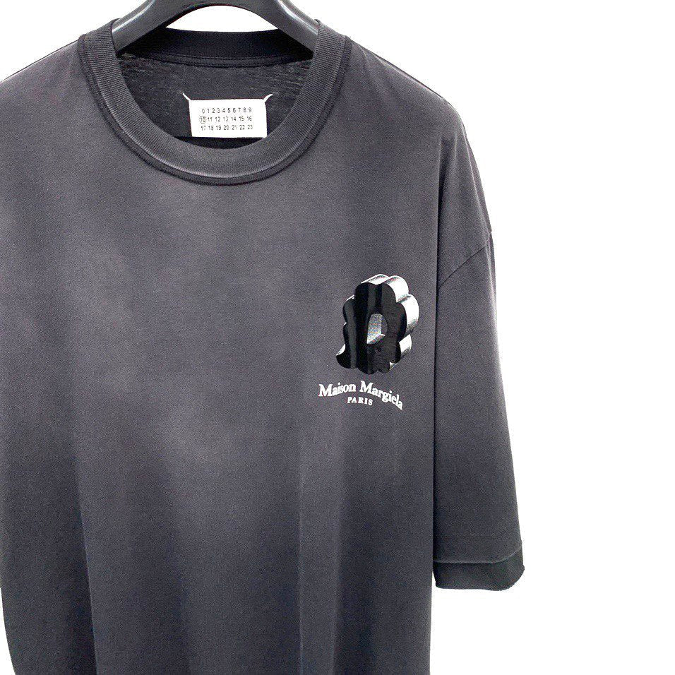 MAISON MARGIELA Vintage Wash Logo Print T-shirt