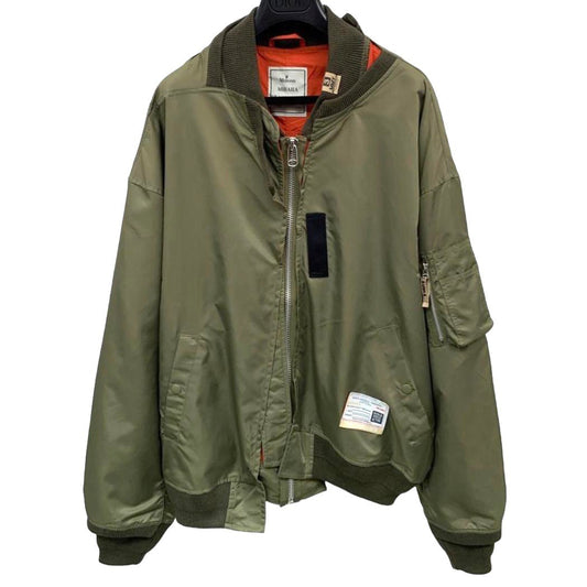 MAISON MIHARA YASUHIRO Asymmetric Bomber Jacket