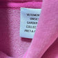VETEMENTS I Got Lucky Long-sleeve Pink Hoodie