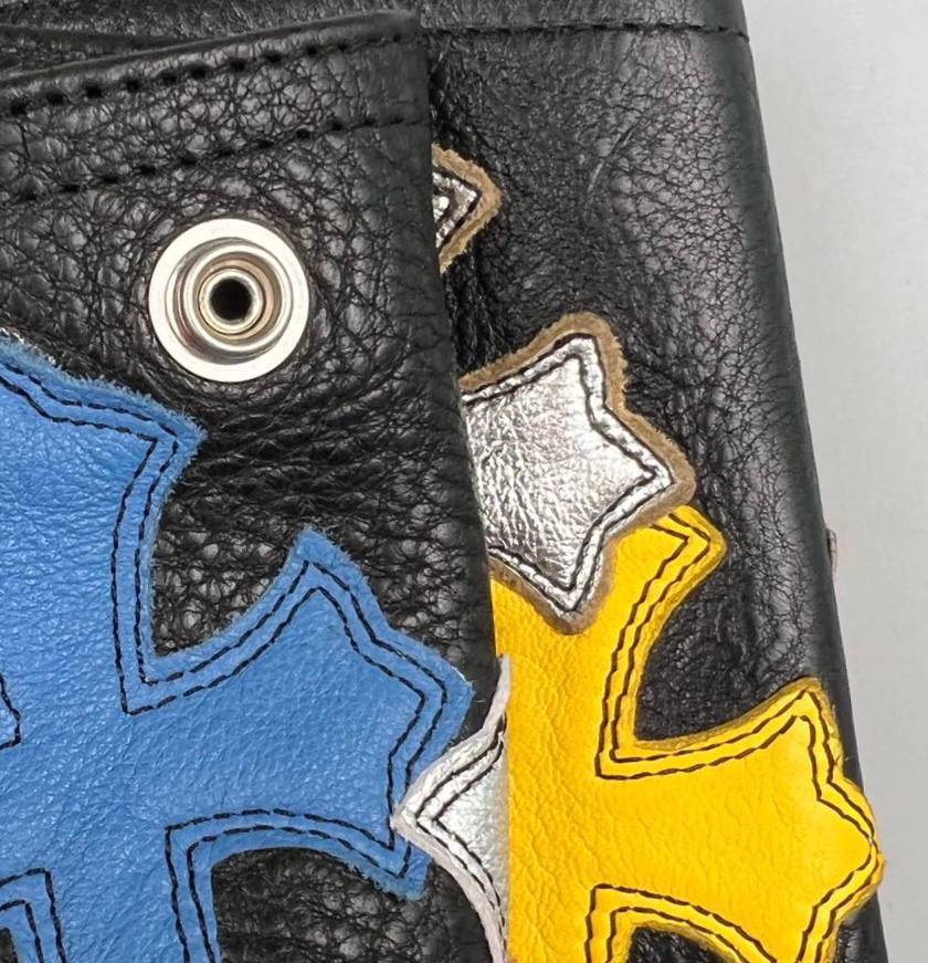 CHROME HEARTS Multi-Color Cross Purse