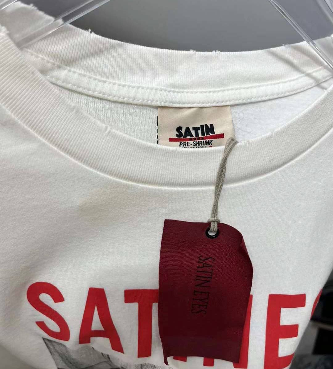 SATIN EYES Satines Brain Drain T-shirt