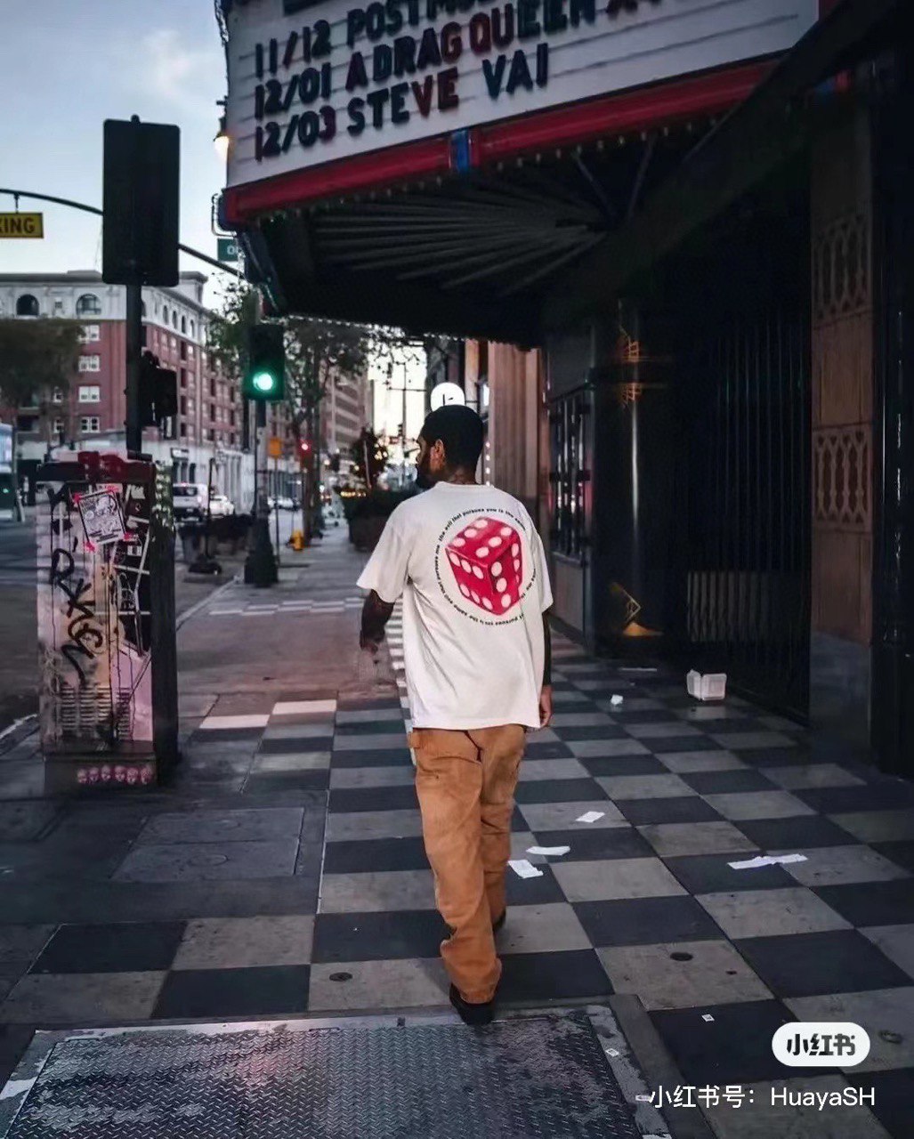 SAINT MICHAEL  Dice Print T-Shirt