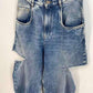 MAISON MARGIELA Distressed Straight Leg Jeans