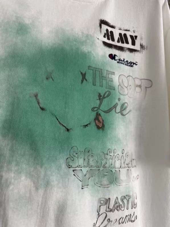 MAISON MIHARA YASUHIRO Graphic Print Crew Neck T-shirt