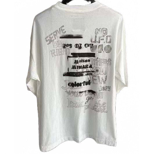 MAISON MIHARA YASUHIRO Graphic Print Crew Neck T-shirt