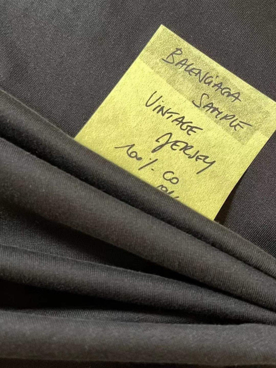 BALENCIAGA *Unreleased* 23ss Balenciaga Notepad T-shirt