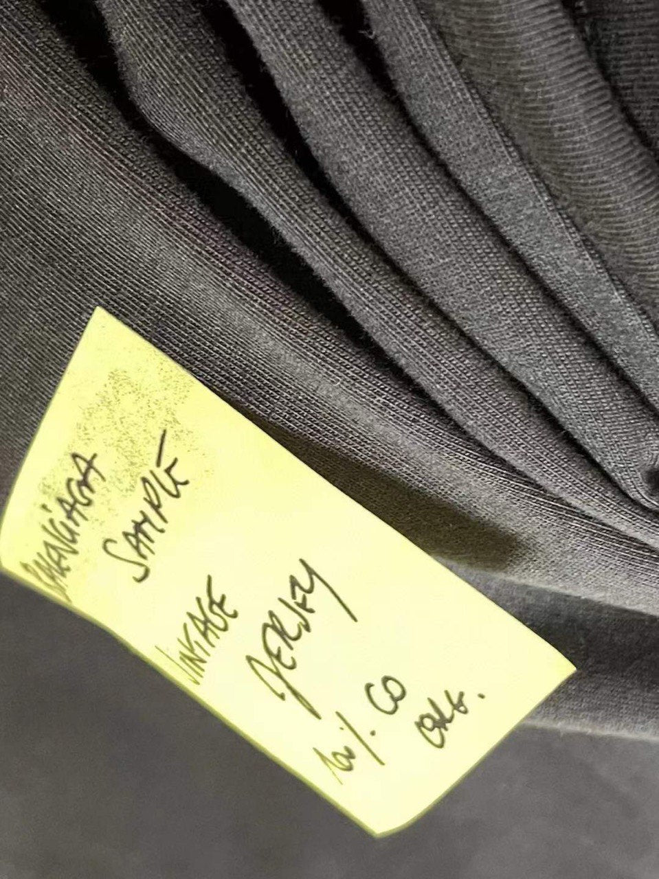 BALENCIAGA *Unreleased* 23ss Balenciaga Notepad T-shirt