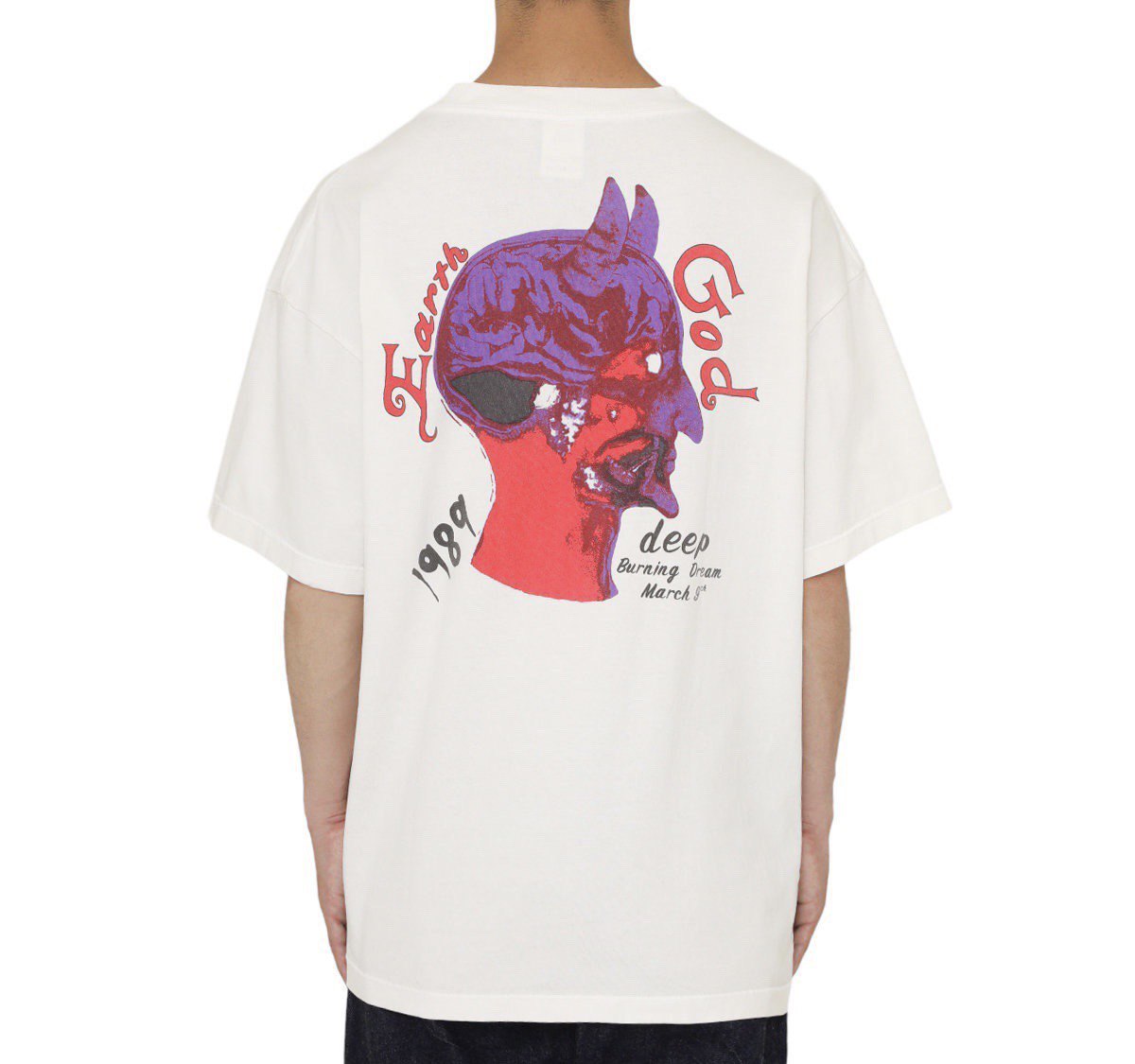 SAINT MICHAEL Space God T-shirt