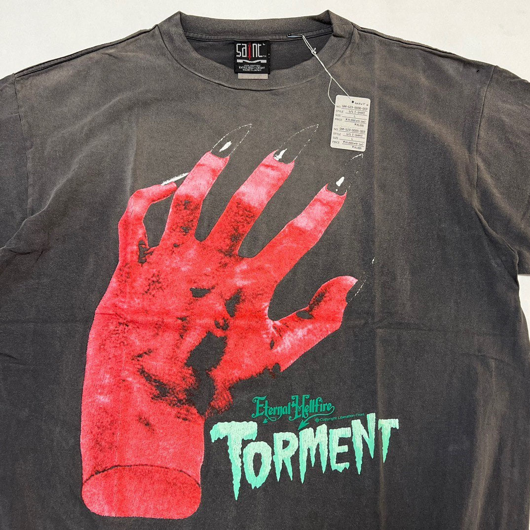 SAINT MICHAEL  Devil Hand T-Shirt