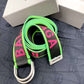 BALENCIAGA Logo D-Ring Belt
