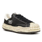 MAISON MIHARA YASUHIRO × BLAKEY Canvas Distressed Lace-Up Sneakers