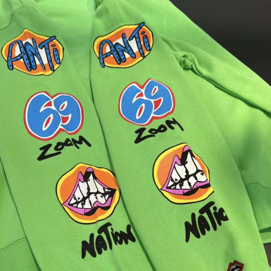 CHROME HEARTS Matty Boy Sex Records Pullover Citrus