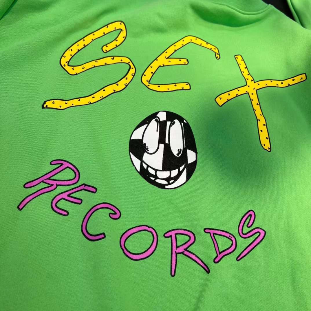 CHROME HEARTS Matty Boy Sex Records Pullover Citrus