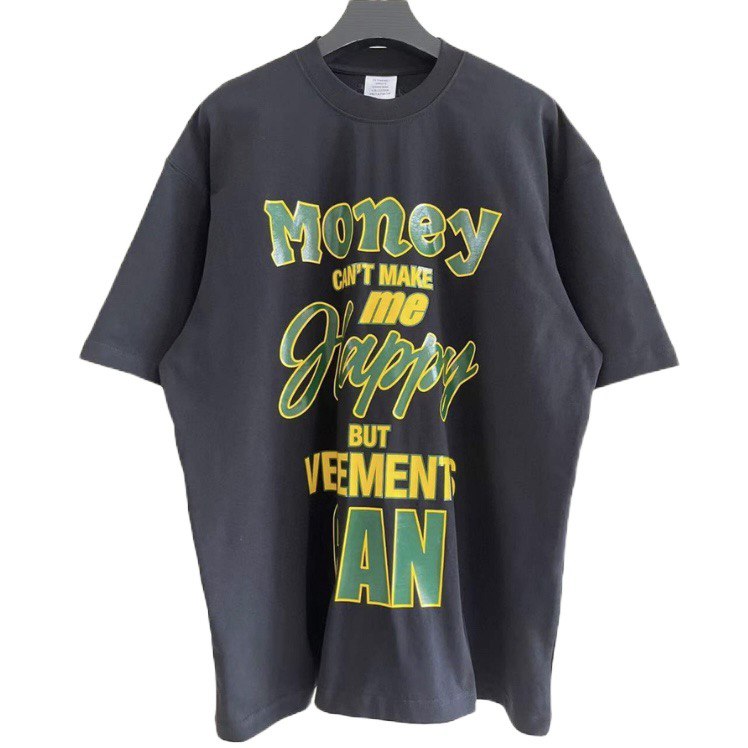 VETEMENTS Graphic Print Crewneck T-Shirt