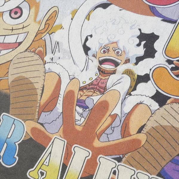 SAINT MICHAEL x ONE PIECE T-Shirt 'Black'