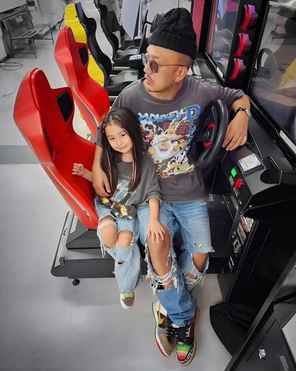 SAINT MICHAEL x ONE PIECE T-Shirt 'Black'