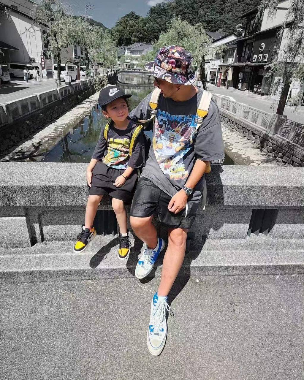 SAINT MICHAEL x ONE PIECE T-Shirt 'Black'