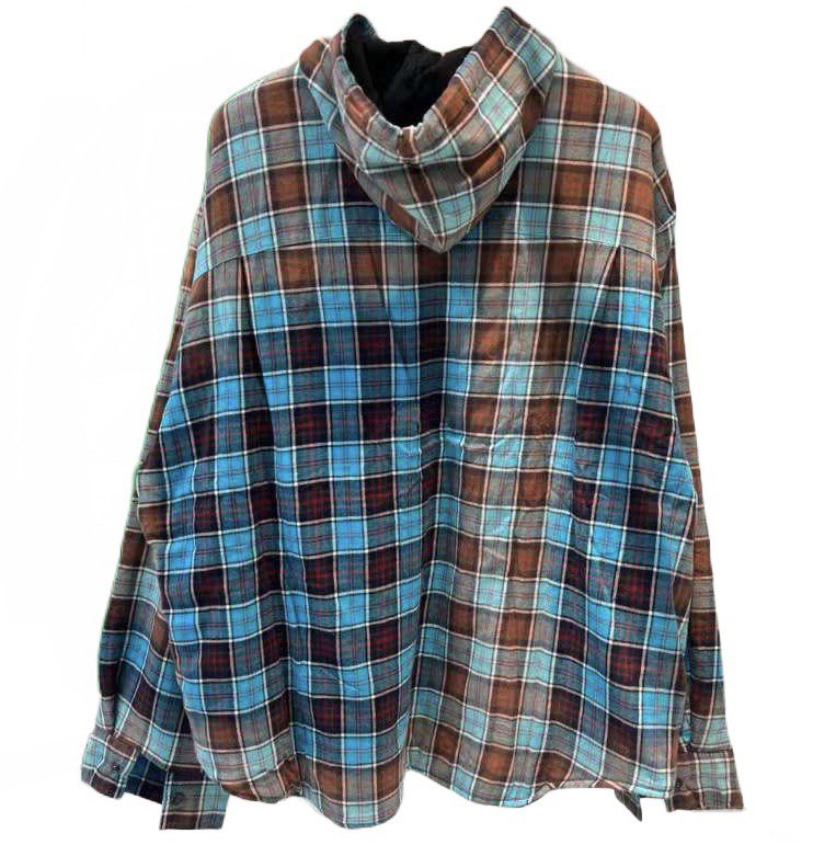 BALENCIAGA  Multicolor Checked Shirt