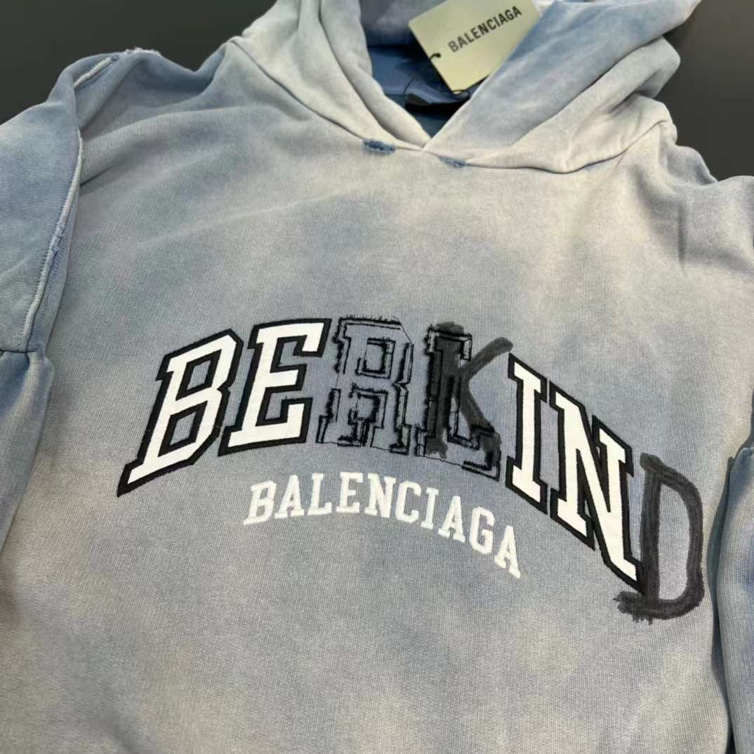 BALENCIAGA  “Be Kind” Hoodie